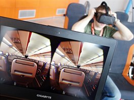 easyJet virtuln realita