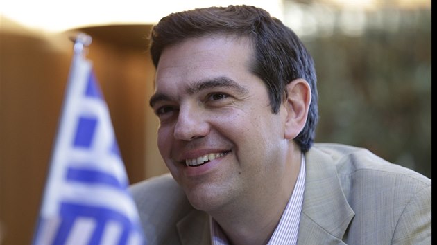 ecký premiér Alexis Tsipras. (11. ervna 2015)