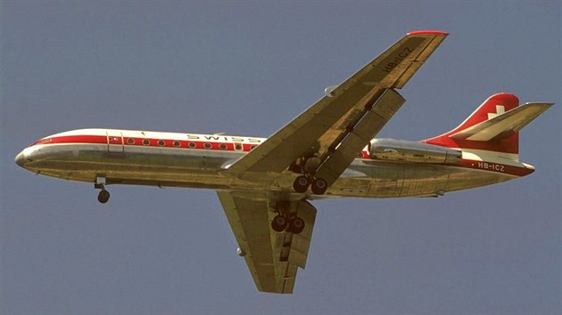 Caravelle III spolenosti Swissair