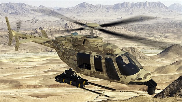 Americk firma Bell Helicopter bude zejm servisovat sv vojensk vrtulnky pro Evropu v esk republice.