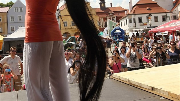 Nejdel vlasy m u ns ena ze zpadnch ech. Jej vlasy m 236 centimetr. Dky nim z n je nyn rekordmanka. Rekord byl zapsn na pelhimovskm festivalu rekord a kuriozit.