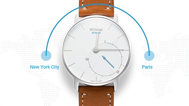 Withings Activit automaticky nastav sprvn as pi nvtv jinho asovho psma