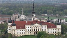 Pohled na bývalý premonstrátský kláter v Olomouci - Kláter Hradisko (zvaný i...