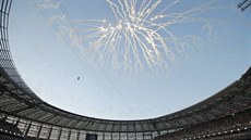 Ohostroj doprovázel zahajovací ceremoniál Evropských her v Baku