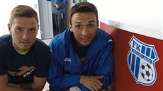 Na zkoušku do fotbalového Ústí přišli i srbský útočník Samir Nurkovič (vpravo)...