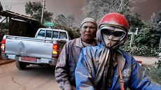 Indonéská sopka Mount Sinabung pat�í k nejaktivn�j�ím vulkán�m na sv�t� (16....