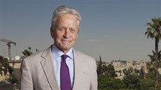 Michael Douglas (Jeruzalém, 17. ervna 2015)