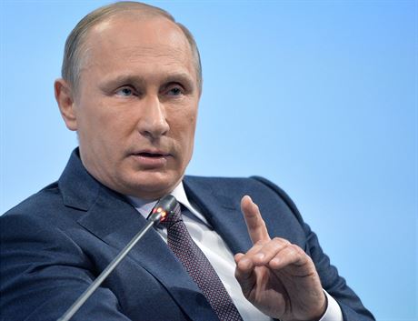Ruský prezident Vladimir Putin. (20. ervna 2015)