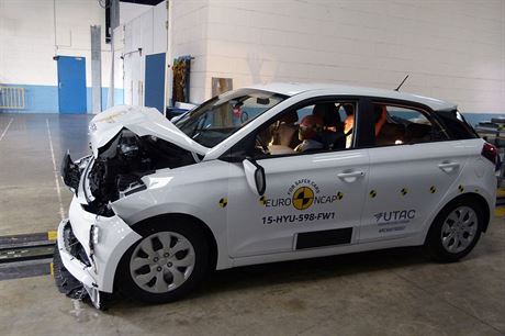 Hyundai i20 v nrazovch testech EuroNCAP