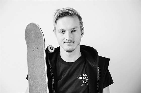Martin Pek, vítz eského poháru ve skateboardingu.
