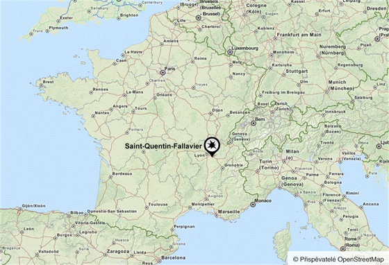 MAPA: Saint-Quentin-Fallavier