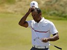 Tiger Woods pi trápení na US Open.