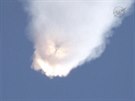 Raketa Space X s nákladem pro ISS se rozpadla krátce po startu
