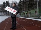 Jarmila Kratochvílová vytvo�ila dosud nep�ekonaný rekord v b�hu na 800 metr� u�...