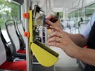 Plzeská idika tramvaje Markéta Jánská