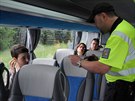 V dálkovém autobuse do Nmecka policisté zadreli uprchlici z Turecka (27....