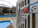 Koupali�t� Pra�a�ka je zat�m kv�li po�as� pr�zdn�, v obdob� veder ho ale...