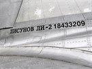 Ruská  Dakota registrace HA-LIX, cn 18433209 byla vyrobena  v uzbekistánském...