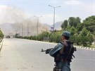 Afghánská armáda se pipravuje na stet s Talibanem (Kundúz, 21. ervna 2015).