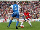 Star� fotbalov� stadion za Lu��nkami hostil rozlu�ku Petra �vancary s kari�rou....