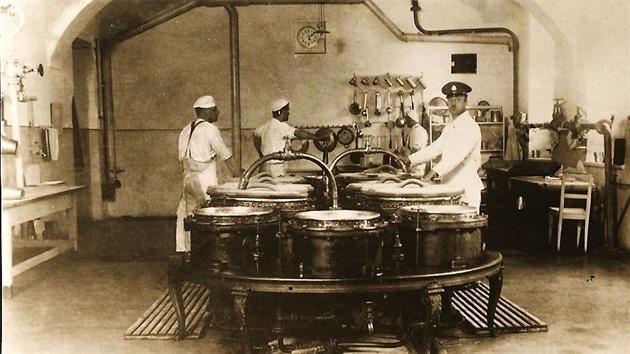Kuchyn borsk trestnice v roce 1926