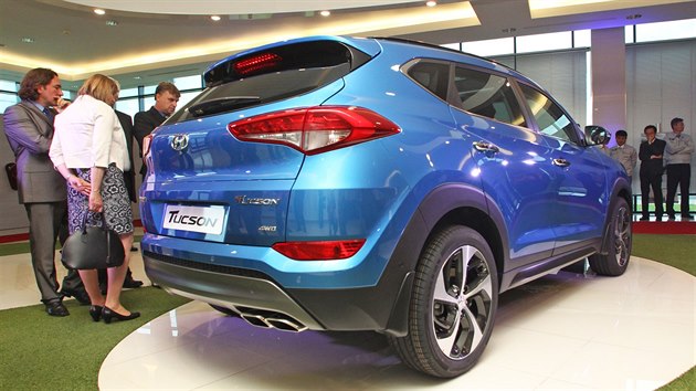 Spolenost Hyundai slavnostn pedstavila vz Tucson, po kterm je velik poptvka.