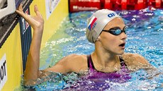 eská plavkyn Barbora Seemanová na Evropských hrách v Baku.
