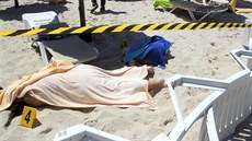 T�la ob�tí le�ela po útoku p�ímo na plá�i  (26. �ervna 2015)