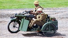 Armádní motocykl z roku 1917 sice vyrobili Britové, ale primárně byl určen pro...