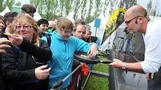 Na pardubickém Fresh festivalu vail i Zdenk Pohlreich (21. ervna 2015).