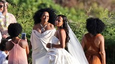 Diana Rossová uspo�ádala své nejmlad�í dce�i Chudney obrovskou svatbu.