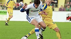 V drnovickém dresu brn�nský odchovanec Marcel Cupák (v bílém) o�il. Po návratu...