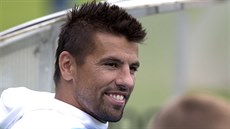 První duel na turnaji v Benátkách nad Jizerou sledoval Milan Baro� je�t� z...