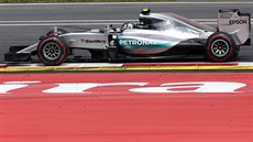 Nico Rosberg bhem Velké ceny Rakouska formule 1.