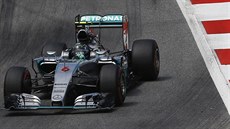 Nico Rosberg bhem Velké ceny Rakouska formule 1.