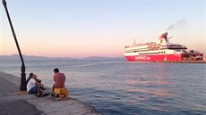 Ostrov Kos, hlavní m�sto Kos, p�ístav (25. �ervna 2015)