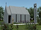 Kaple Maria Sorg - architektonická studie moderní poutní kaple Nanebevzetí...
