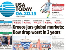 Index Dow Jones je nejhorí za poslední dva roky. Negativn tak ovlivnilo...