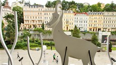 Pípravy na jubilejní 50. roník Mezinárodního filmového festivalu Karlovy Vary...