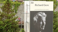 P�ípravy na jubilejní 50. ro�ník Mezinárodního filmového festivalu Karlovy Vary...