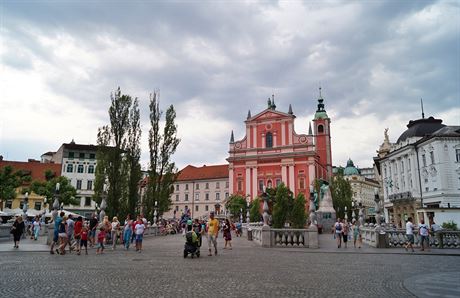 Poet turist ve Slovinsku loni vzrostl i díky nové první dám USA. Lubla. Ilustraní foto