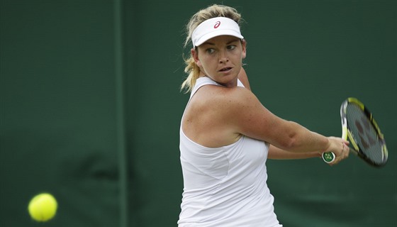 Coco Vandewegheová ve druhém kole Wimbledonu posílá mí na stranu Karolíny...