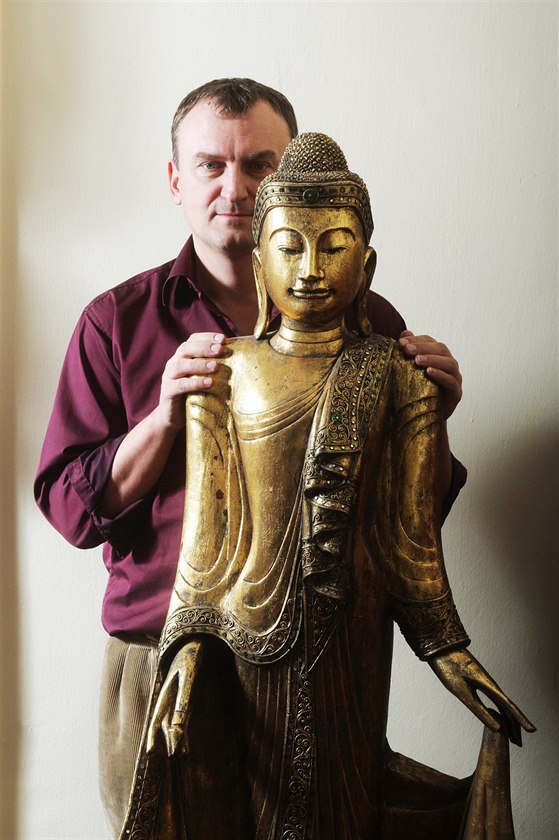 Uhlobaron a buddhista Antonín Kolá�ek