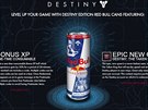 Propaganí akce propojuje hru Destiny a energetický nápoj Redbull.