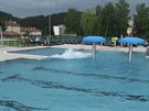 Nový bazén ve Vimperku.