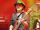 Kapela Matörhead se zpvákem Lemmym na festivalu Rock for People Europe.