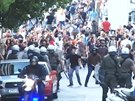 Policie v Aténách zasáhla proti anarchistm. (3. ervence 2015)