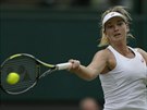 Coco Vandewegheová ve tvrtfinále Wimbledonu