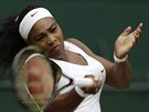 Serena Williamsová ve tvrtfinále Wimbledonu