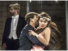 Ze hry Romeo a Julie uvedená v premiée v rámci Letních shakespearovských...